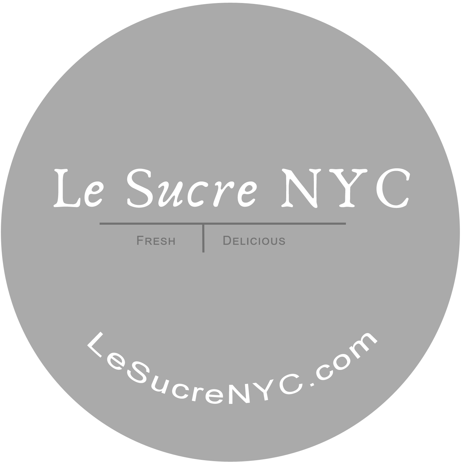 Le Sucre NYC Round Sticker VA01